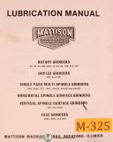 Mattison-Mattison Grinders Lubrication Manual-All Models-01